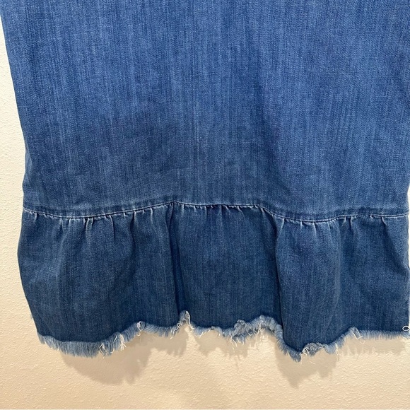 Aerie Denim Dropwaist Dress - Picture 4 of 9